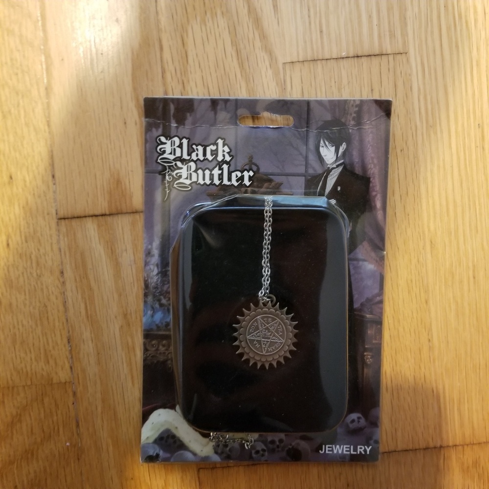 Kuroshitsuji Black Butler Anime Cosplay Necklace
